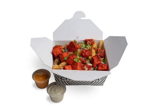 Paneer Tikka Loaded Fries